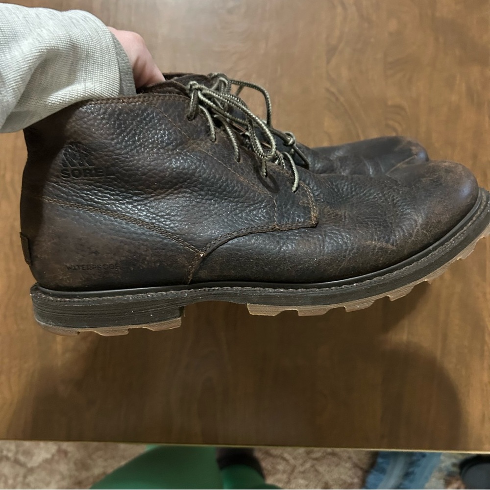 Sorel leather short boots 10 - Picture 3 of 6